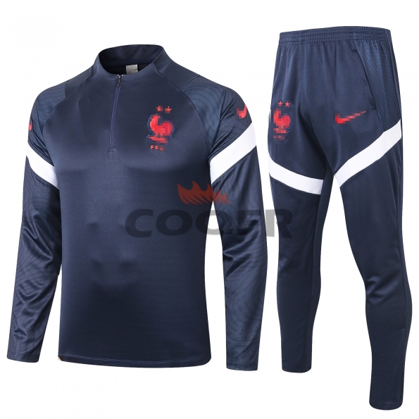 Training Top Kit France 2020 Bleu Marine