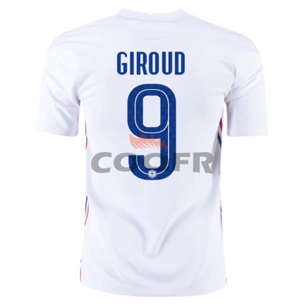 Maillot Olivier Giroud 9 France 2021 Extérieur