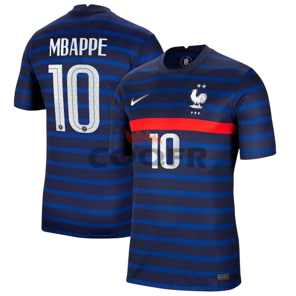 Maillot Mbappé 10 France 2021 Domicile