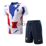 Maillot d'Entraînement Kit France 2022 Blanc/Bleu/Rouge